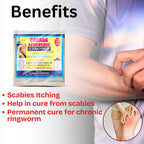 Chanda Eczema Powder for Skin Itching, Redness, Rashes, Fungal Infections – Ayurvedic Natural Cure – 50g