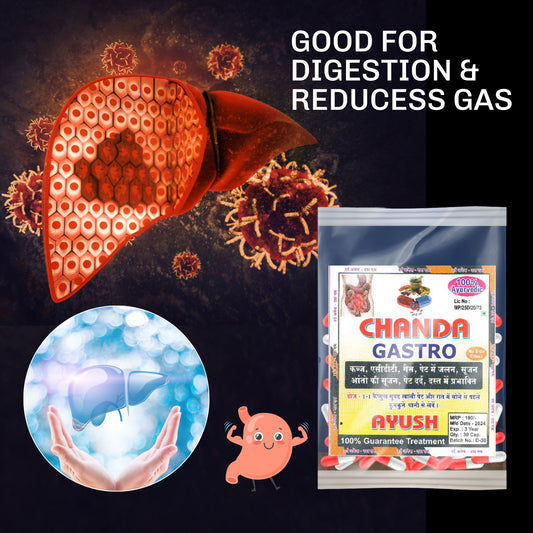 Chanda Gastro Capsules – Ayurvedic Herbal Support for Digestion & Stomach Comfort