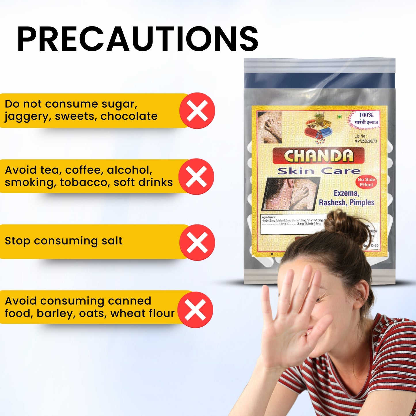 Chanda Skin Care Capsules – Ayurvedic Herbal Support for Healthy &amp; Glowing Skin