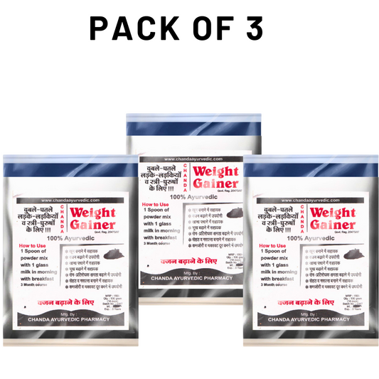 Chanda Weight Gainer Powder for Skinny Body – Increases Weight, Appetite & Energy Naturally – 100g