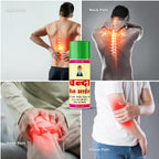 Chanda Herbal Pain Relief Oil | Ayurvedic Formula for Fast Relief from Joint, Back & Muscle Pain – 600ml