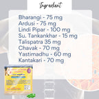 Chanda Asthma Powder for Asthma, Shortness of Breath, Chest Congestion – Natural Herbal Support – 50g